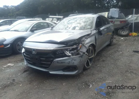 2021 Honda Accord Sport 2.0T z USA, uszkodzony, nr VIN 1HGCV2F38MA021191